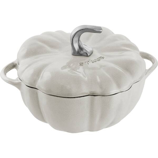 STAUB Cast Iron 3.5-qt Pumpkin Cocotte with Stainless Steel Knob - Bed Bath & Beyond - 38389264 | Bed Bath & Beyond