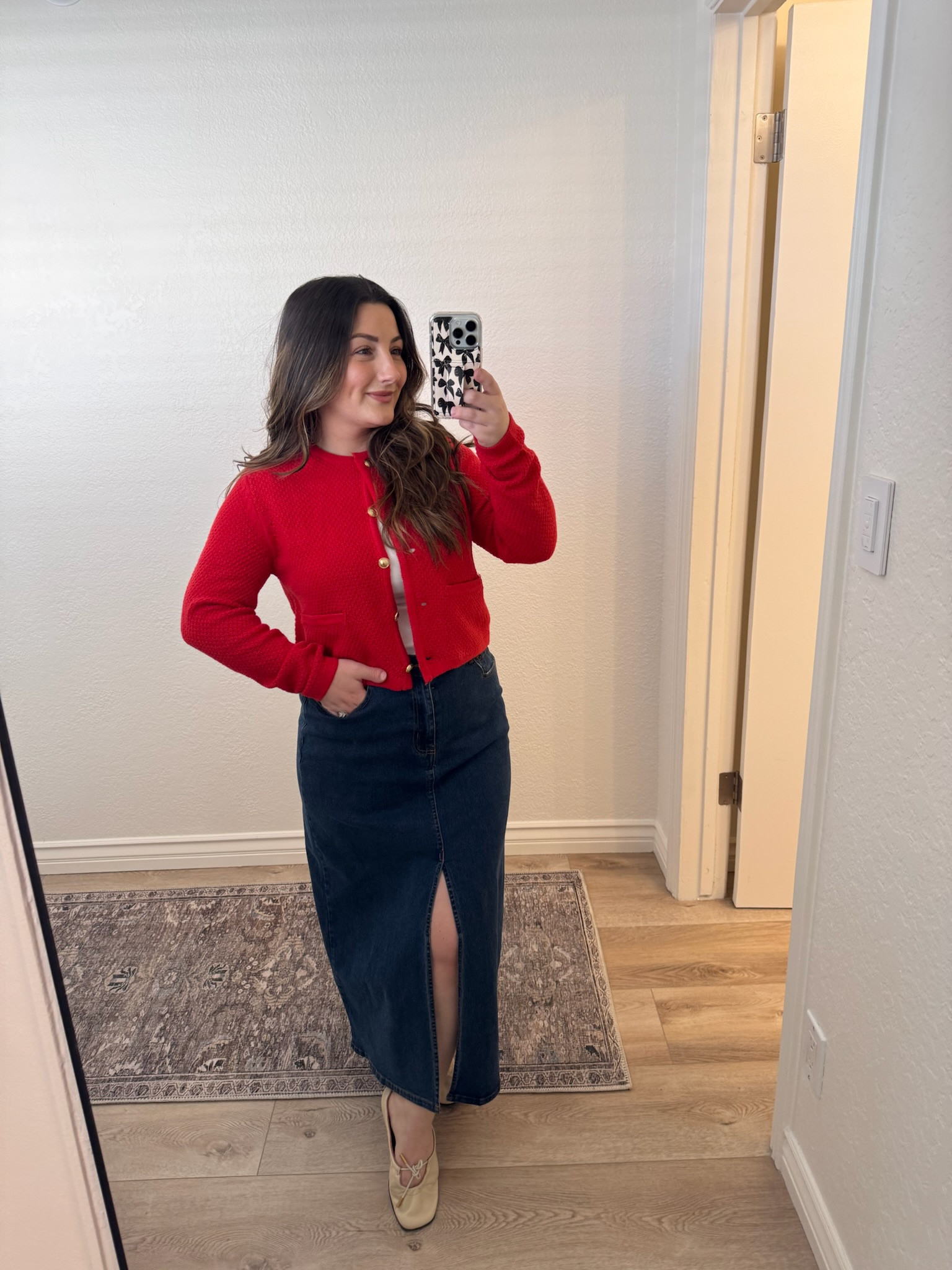 Valentine's Day tops from Target!

Red cardigan size xs 
White tee size medium 
Denim skirt size medium

Petite friendly fashion, Target style, Target run, Target finds, petite pants

#LTKStyleTip #LTKFindsUnder50 #LTKSeasonal