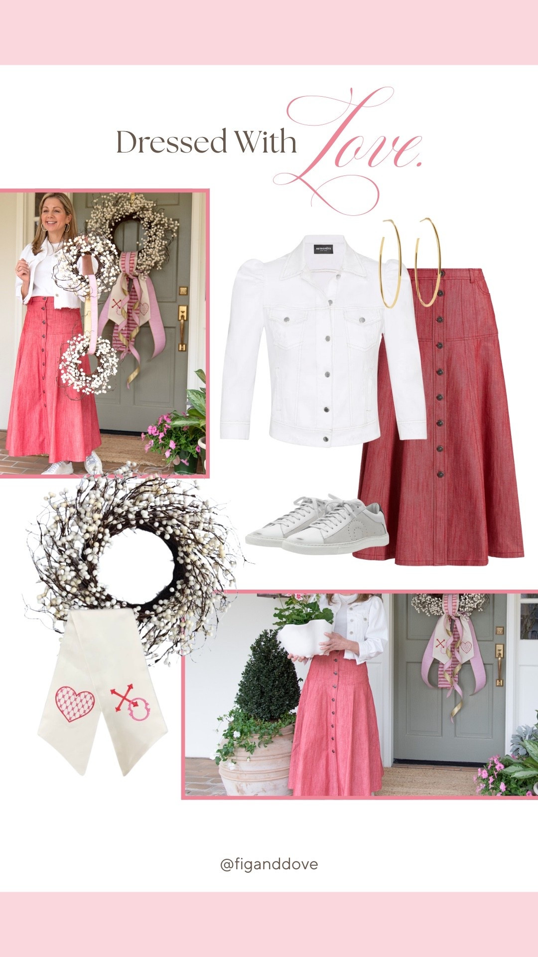 What Colleen is wearing to style her home for Valentine’s Day! 💕

#LTKootd #LTKValentine #LTKBeauty