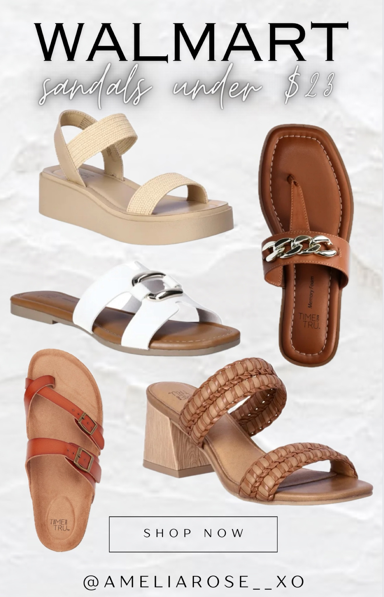 Affordable sandals from Walmart! Great look for less options and I linked some heel repair products I love so you’re ready for spring! 

#LTKfindsunder50 #LTKstyletip #LTKSeasonal