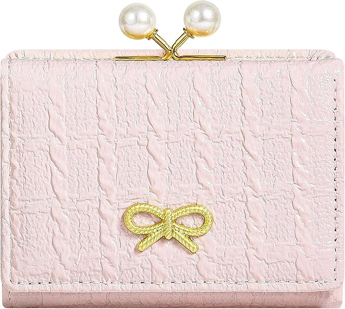 BIAOTIE Wallet Women RFID Blocking Trifold Pocket Wallet Multi Card Holder Ladies Purse Cute Wall... | Amazon (US)