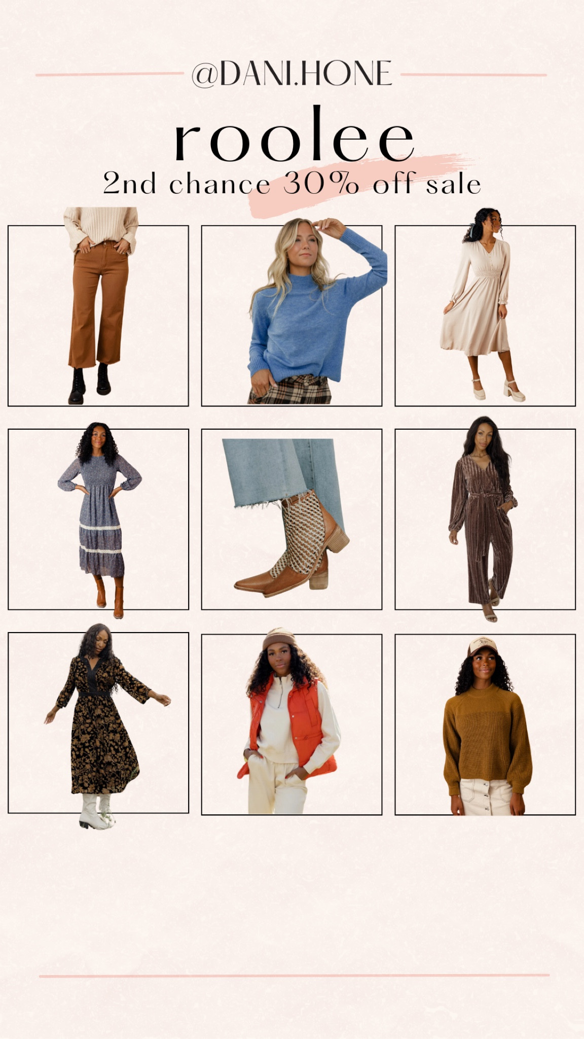 I can always trust that Roolee will have something that I love! They are doing a 2nd chance Black Friday 30% off sale. 
Use code: 2ndChance30#LTKshoecrush #LTKsalealert

#LTKGiftGuide