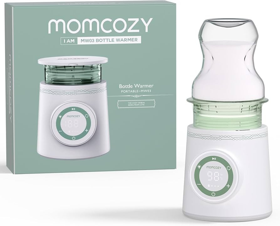 Momcozy Portable Bottle Warmer for Travel, Double Leak-Proof Travel Bottle Warmer with Fast Heati... | Amazon (US)