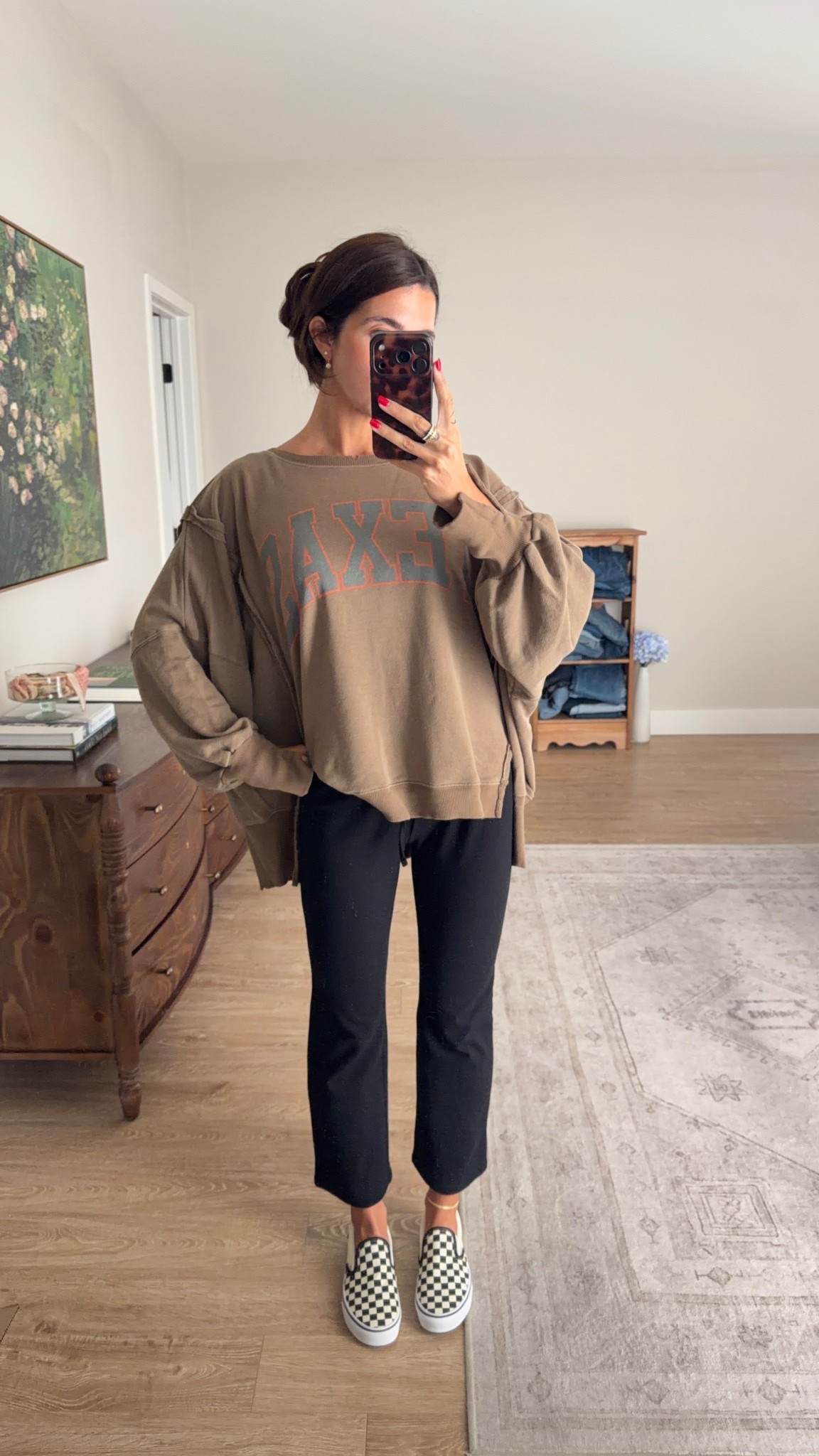 Cozy outfit! S in top and S bottoms! TTS shoes 

#LTKgrwm #LTKTall #LTKootd