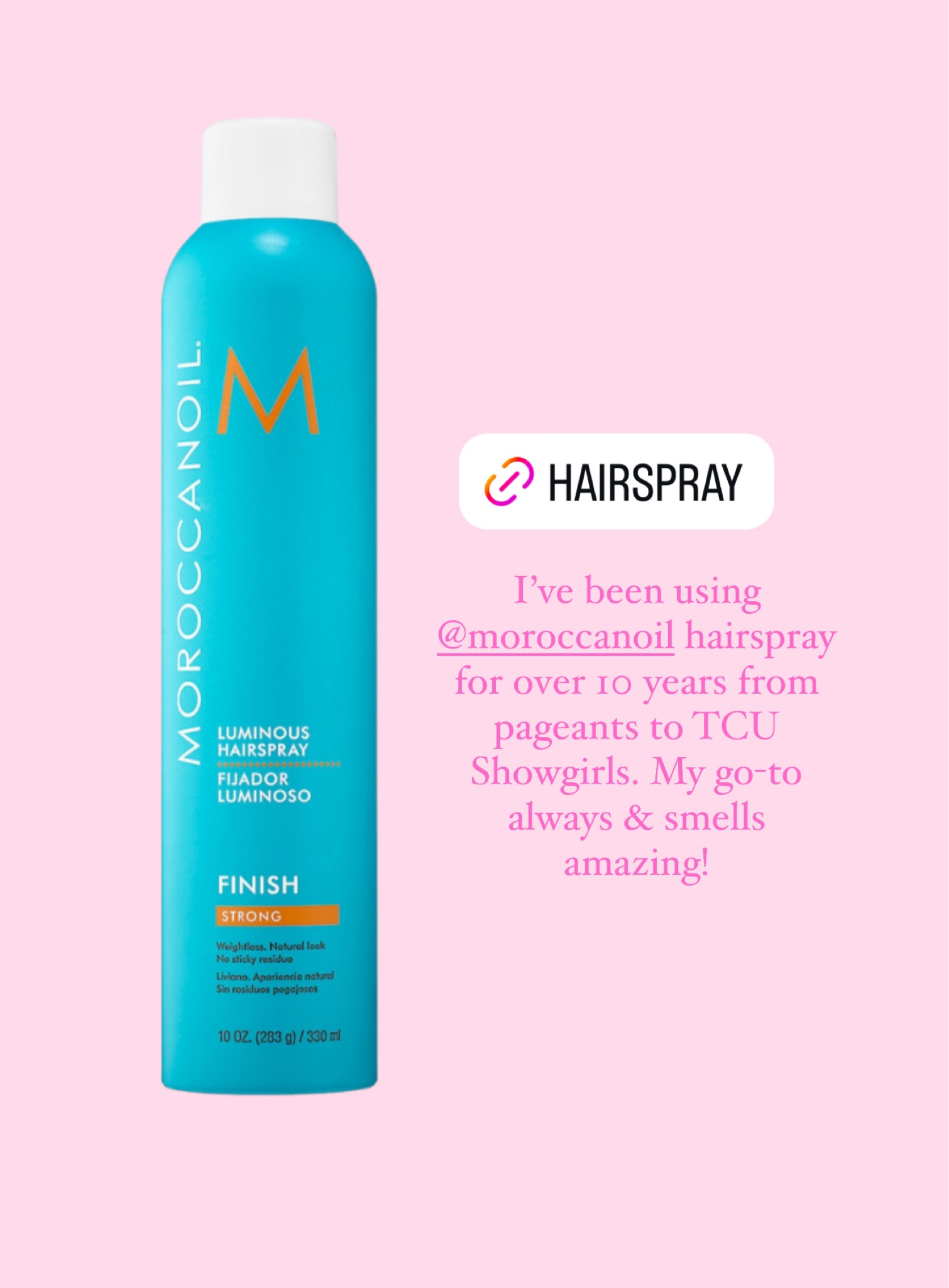 Moroccan Oil Hairspray is truly the best!!! #sephorasale

#LTKBeauty #LTKWedding #LTKGiftGuide