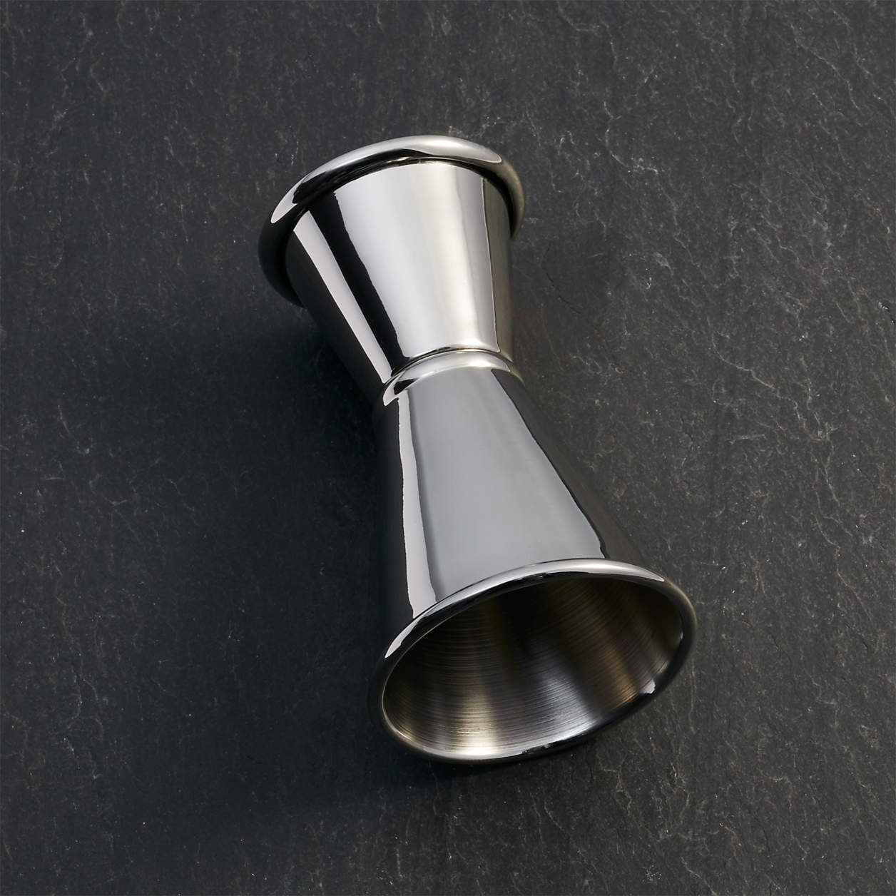 Easton Stainless Steel Jigger + Reviews | Crate & Barrel | Crate & Barrel