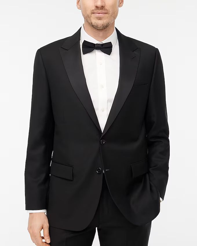 Thompson peak-lapel tuxedo jacket in wool | J.Crew Factory