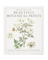 Instant Wall Art Beautiful Botanical Prints Book | Pillows & Decor | Marshalls | Marshalls