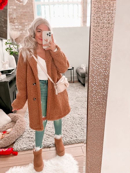 Simple winter outfit idea 🤎


Minimal style , moody outfit , casual style , effortless chic , teddy coat , jeans , Ugg , Amazon finds , Amazon fashion , Ugg dupe , outfit inspo , American style , fashion inspo , comfy outfit , street style inspo , winter outfit , Amazon girl , Pinterest outfit , bodysuit , Abercrombie style , winter coat , long coat 

#amazonfinds #amazonfashion #abercrombiestyle #effortlesschic #explore #fashionreels #minimaloutfit #casualoutfit #comfyoutfit #outfitinspiration #outfitinspo #winterfashion #winteroutfit #ootd #fashionstyle #grwm #aestheticoutfit #pinterest #pinterestgirl #pinterestoutfit #simpleoutfit #chicagoillinois #chicagoinfluencer #amazonmusthaves #wardrobeessentials #ugg #jeans #teddycoat #targetstyle 
@abercrombie @amazonfashion @amazoninfluencerprogram @targetstyle @coach

#LTKU #LTKFind #LTKstyletip