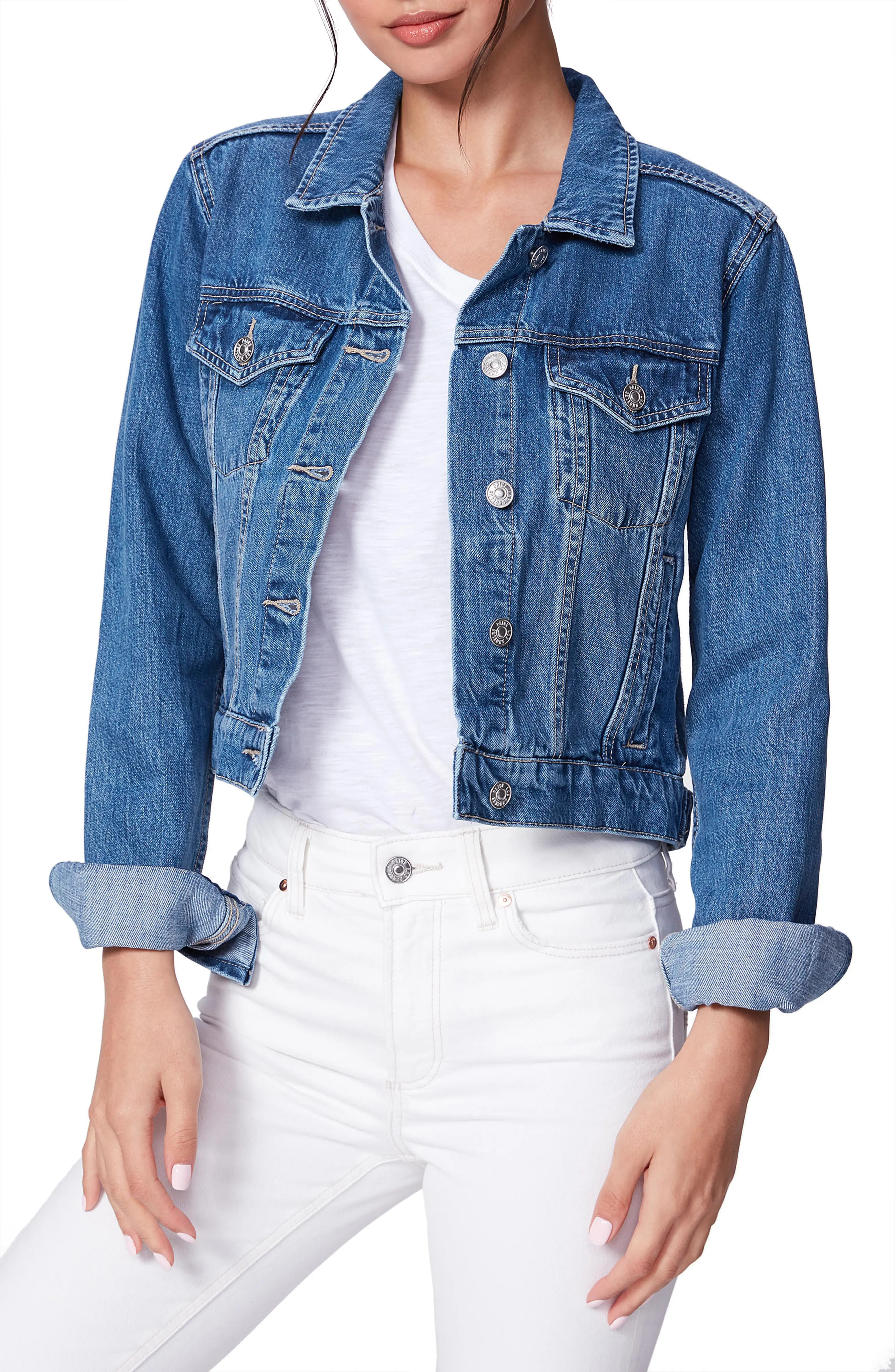 Vivienne Crop Denim Jacket | Nordstrom
