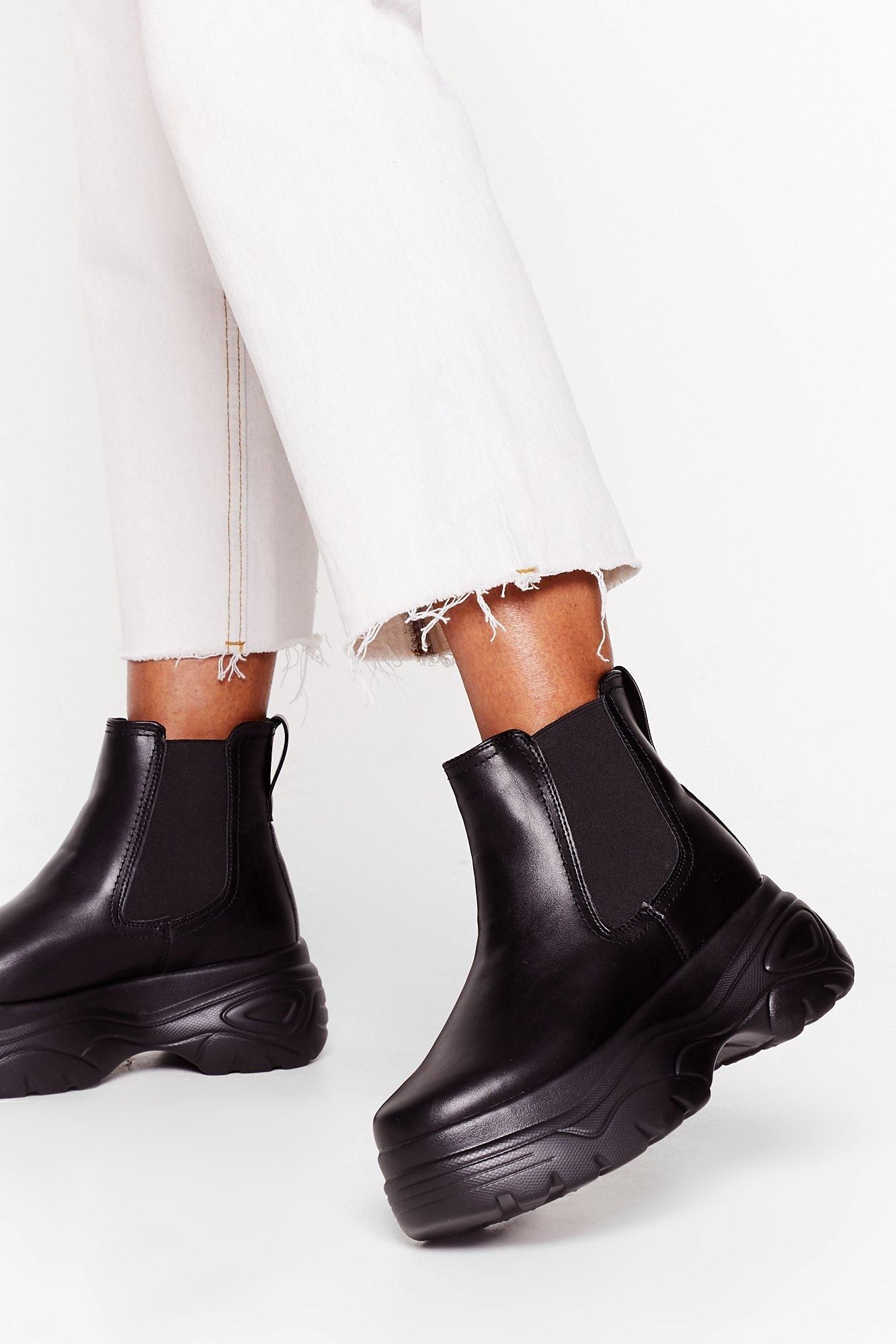 Walk in Chunky Chelsea Boots | NastyGal (UK, IE)