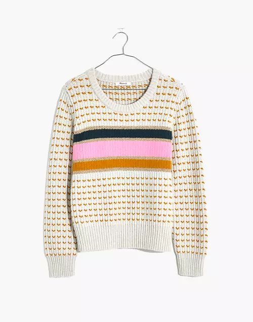 Striped Barfield Sweater | Madewell