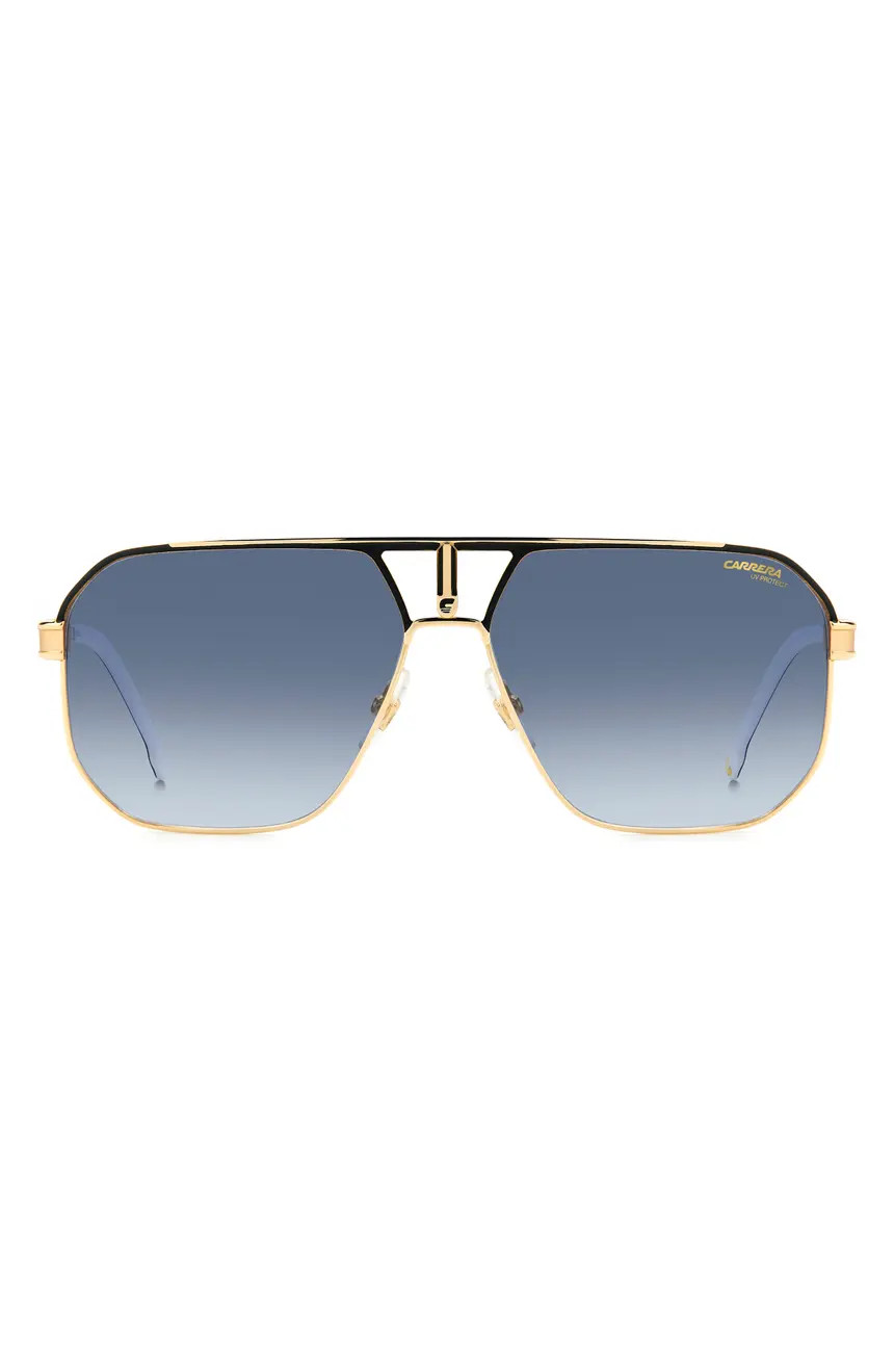 Carrera Eyewear 62mm Oversize Navigator Sunglasses | Nordstrom | Nordstrom
