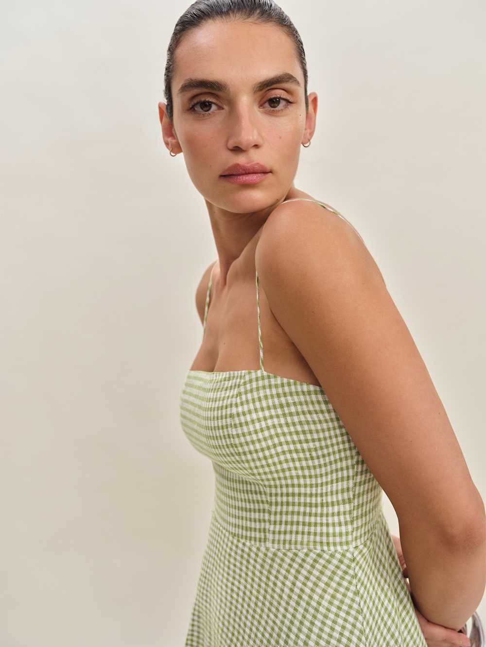 Monette Linen Dress | Reformation (Global)