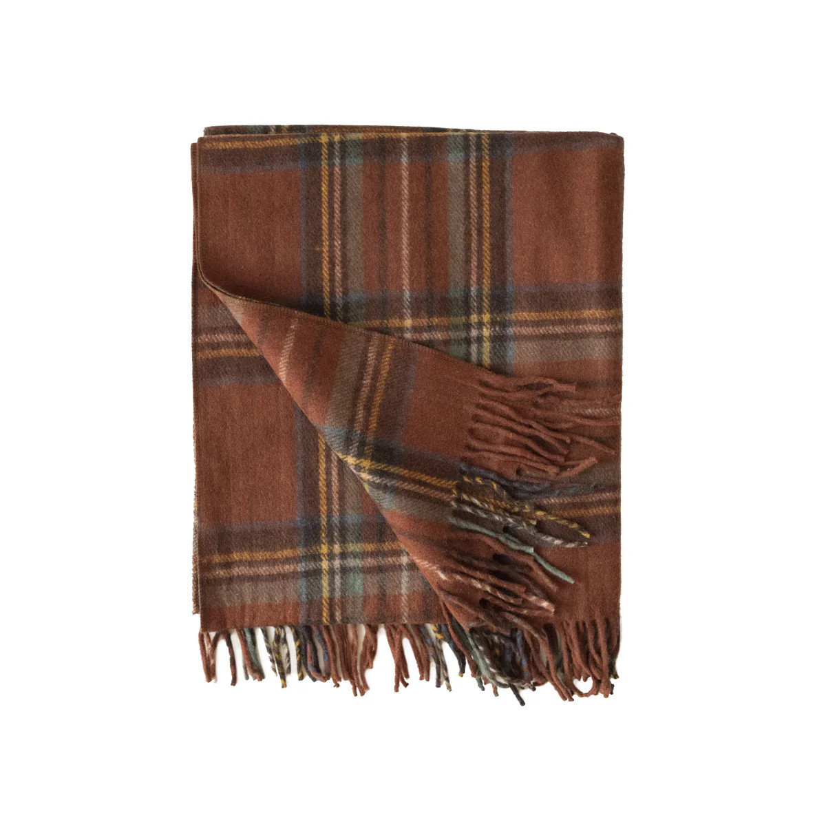 Spice Tartan Throw | Tuesday Made