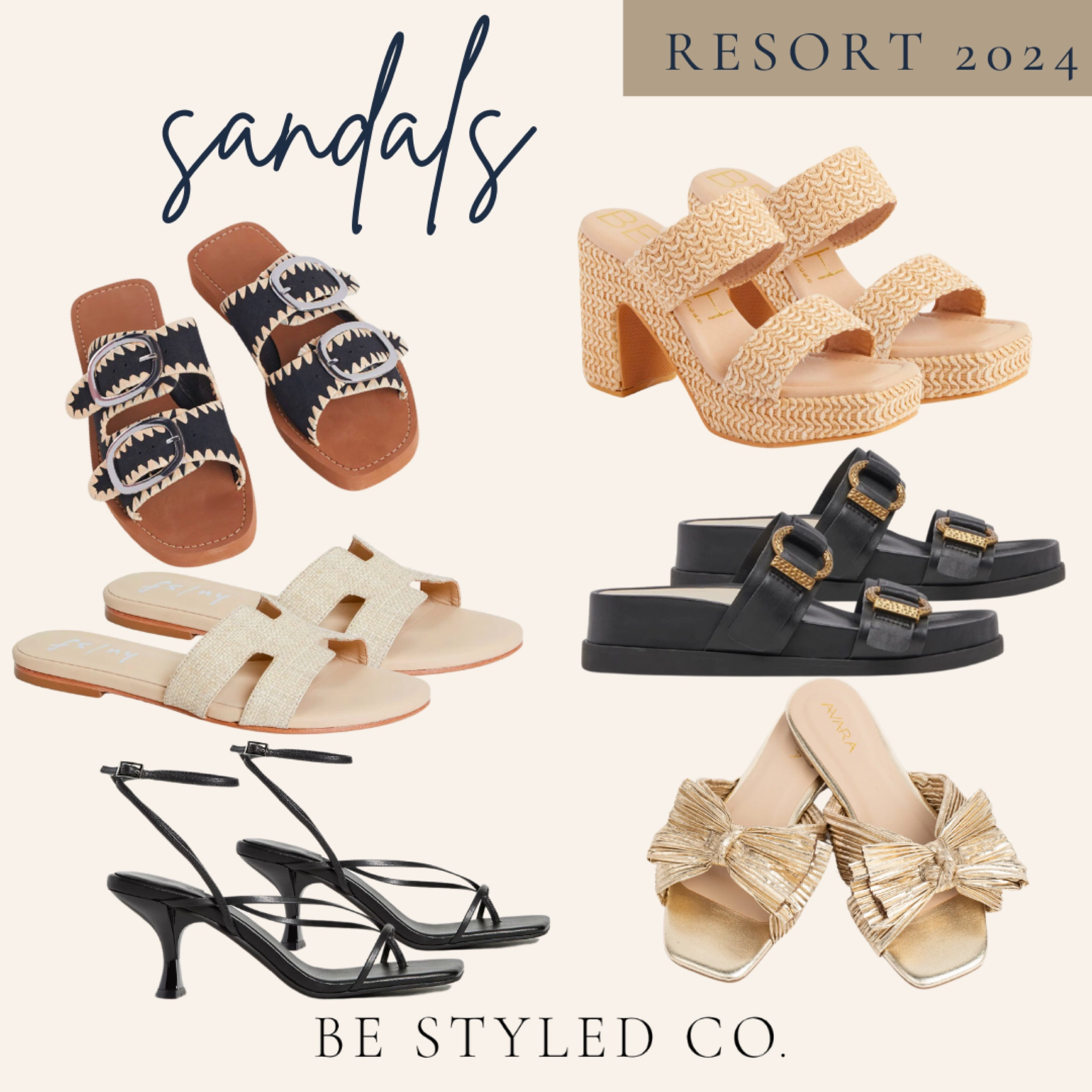 Spring sandals - summer sandals - beach vacation shoes 

#LTKtravel #LTKshoecrush #LTKSeasonal