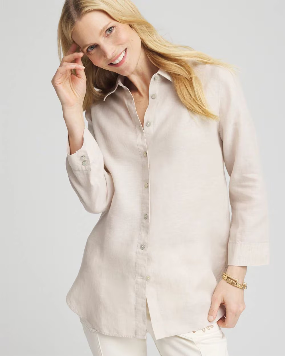 No Iron™ Linen Shirt | Chico's
