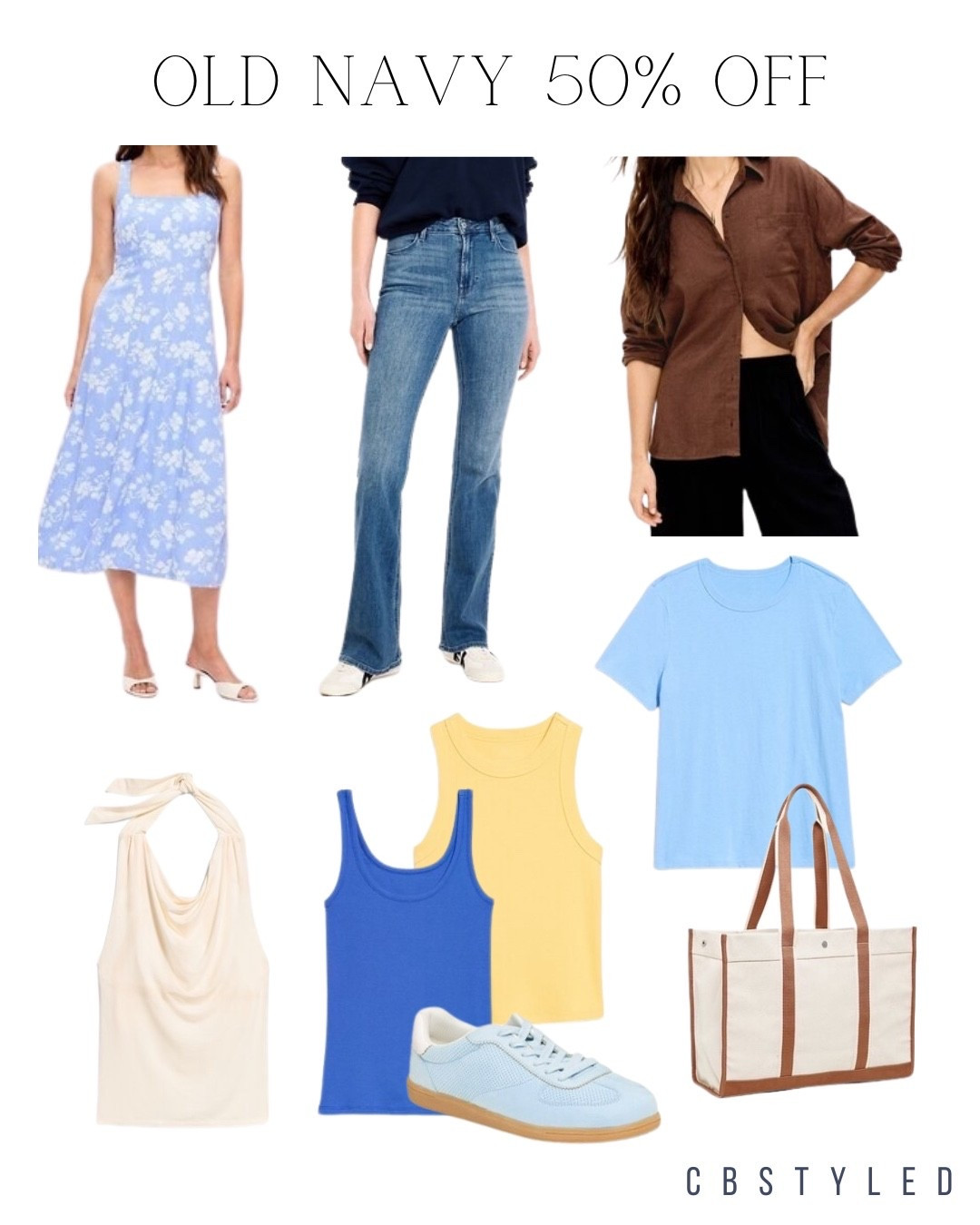 50% off old navy spring finds!

#LTKgrwm #LTKSaleAlert #LTKootd