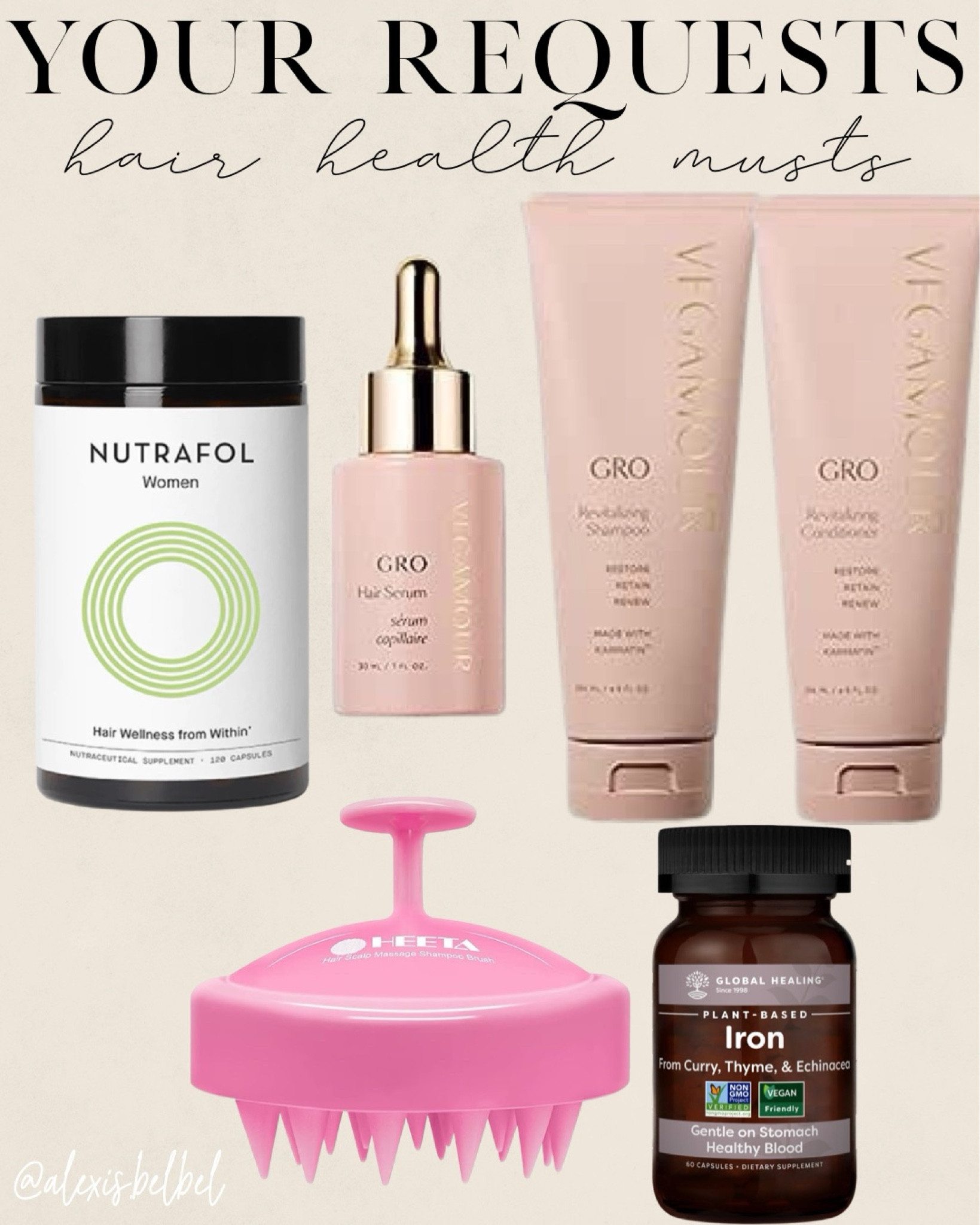 Favorite shampoo and conditioner and hair health musts 

#LTKbeauty #LTKfindsunder50 #LTKfindsunder100