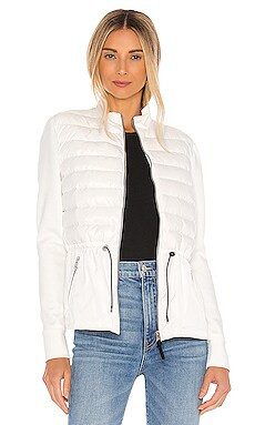 Mackage Joyce Jacket in Off White from Revolve.com | Revolve Clothing (Global)