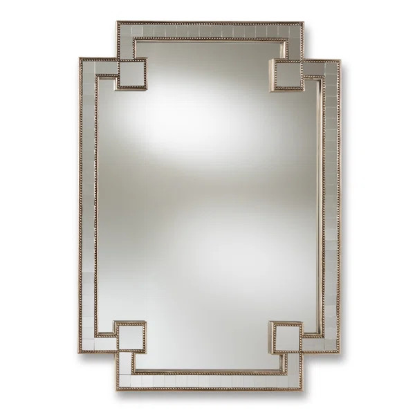 Kalvin Irregular Wood Wall Mirror | Wayfair North America