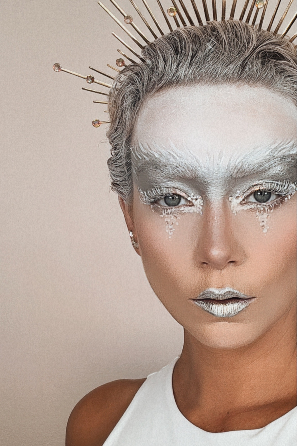 Angel / Goddess Halloween Makeup look 

#LTKbeauty #LTKHalloween #LTKSeasonal