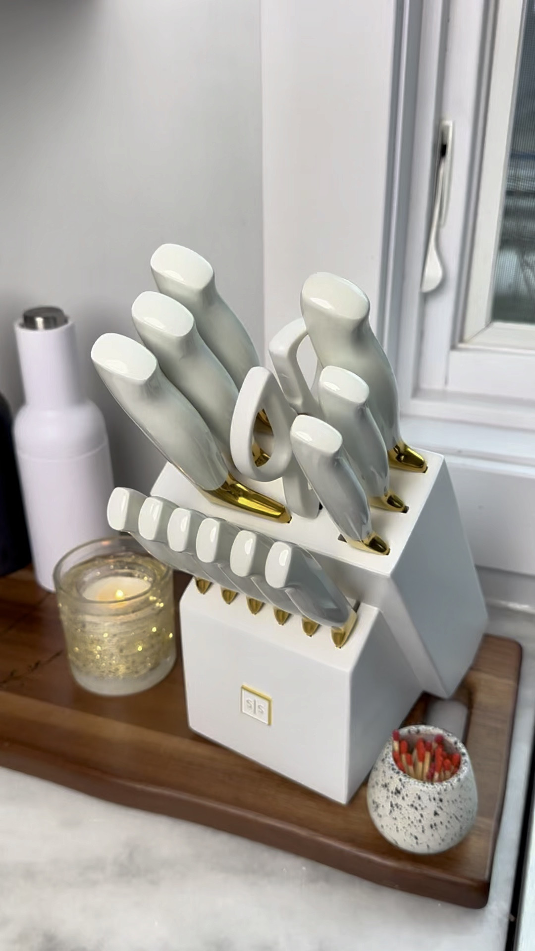 My favorite knife block set is on sale- 20% off plus an additional $15 off. 

Amazon Mist Haves | Amazon Home | Amazon Kitchen | Amazon Finds

#LTKSaleAlert #LTKHome