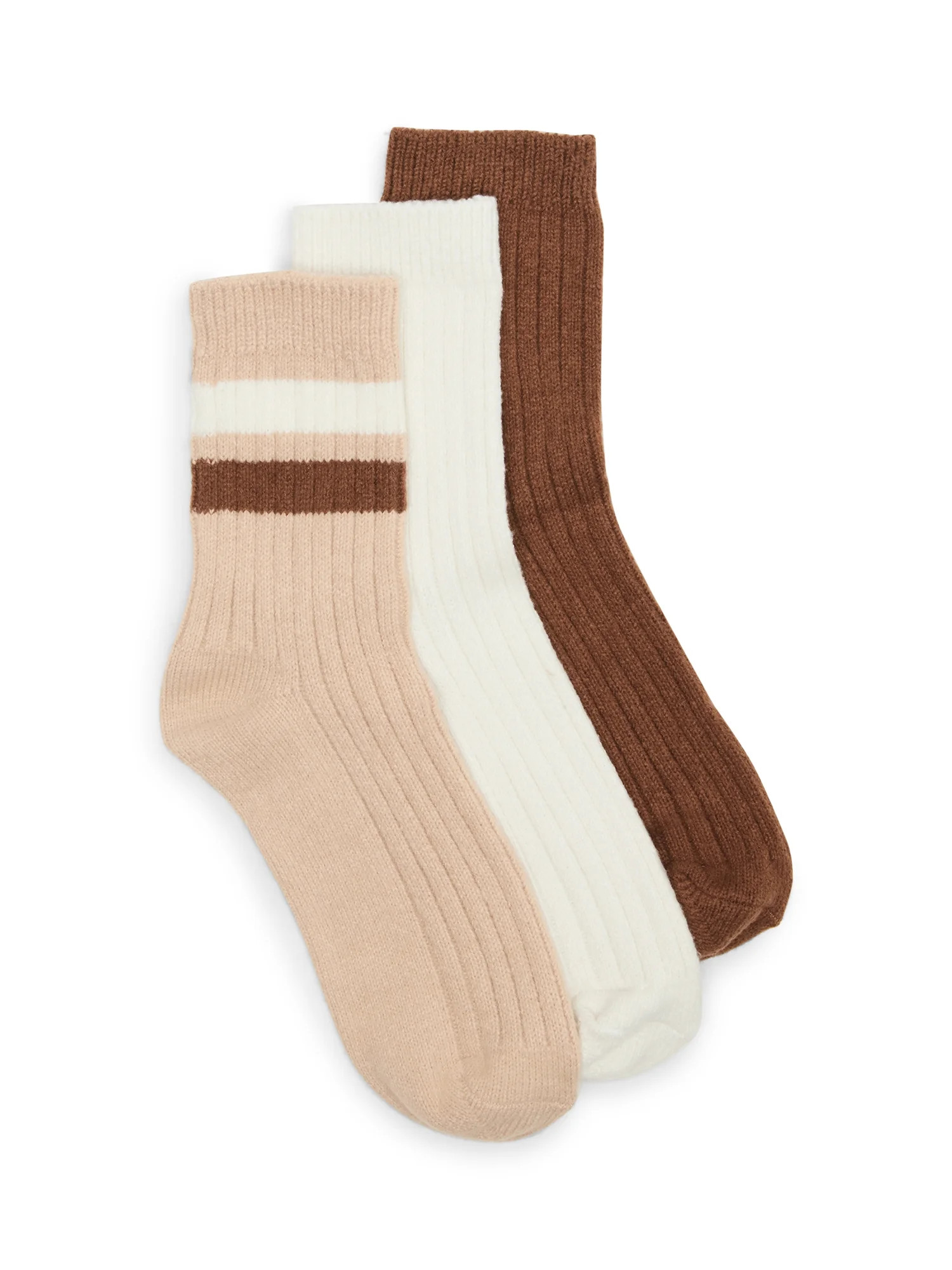 Madden NYC Women's Shortie Boot Socks, 3-Pack, Fits Shoe Size 5-10 | Walmart (US)