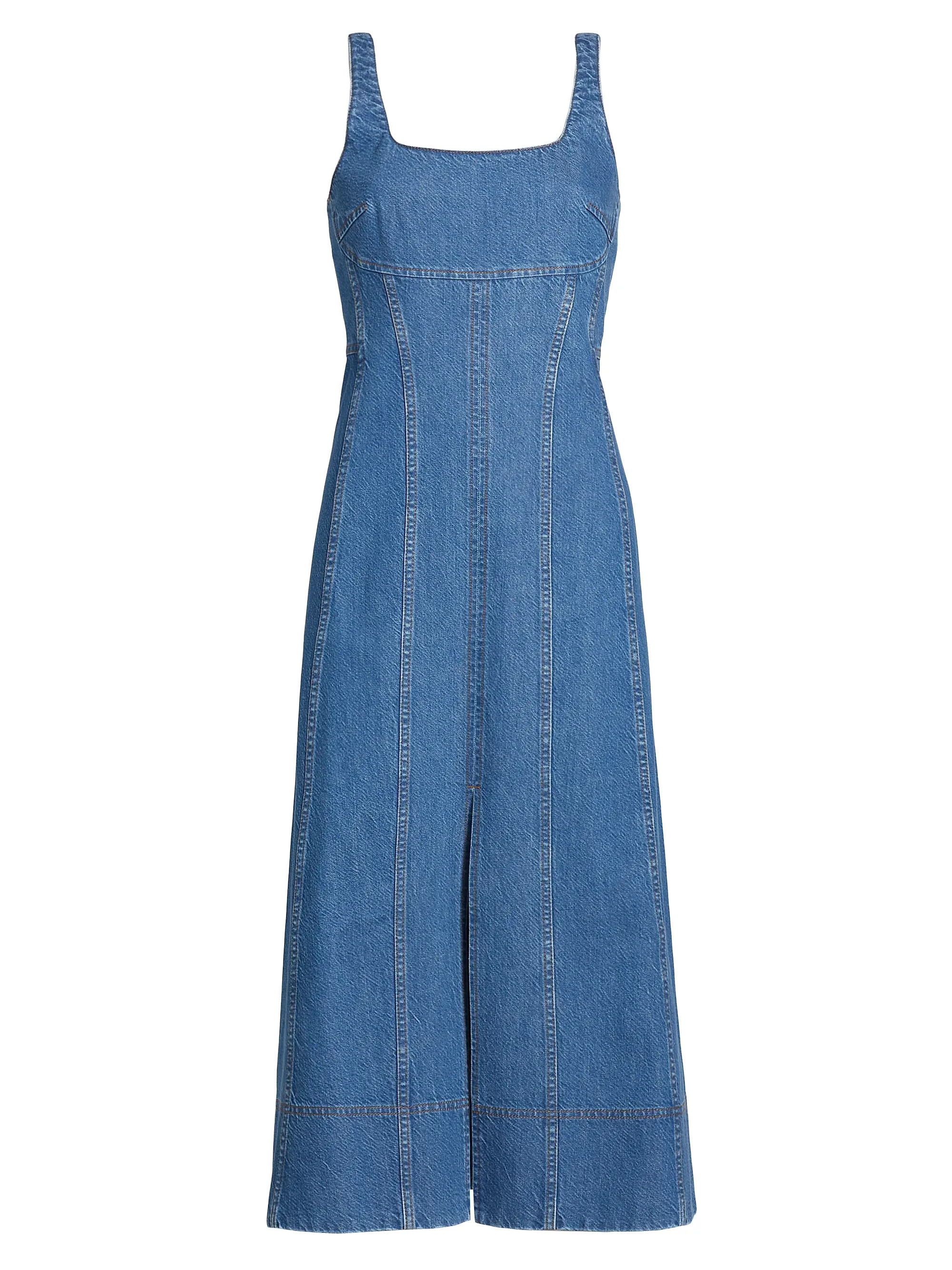Felicity Denim Midi-Dress | Saks Fifth Avenue