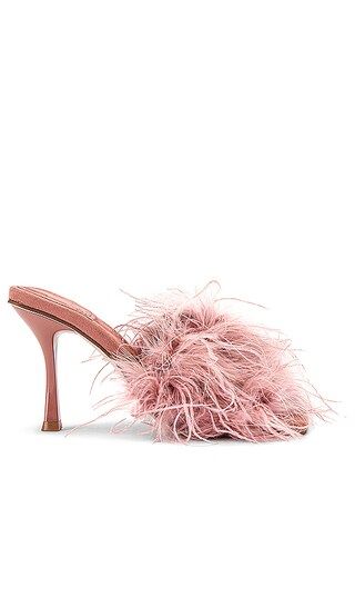 Chauffeur Feather Mule in Blush Combo | Revolve Clothing (Global)