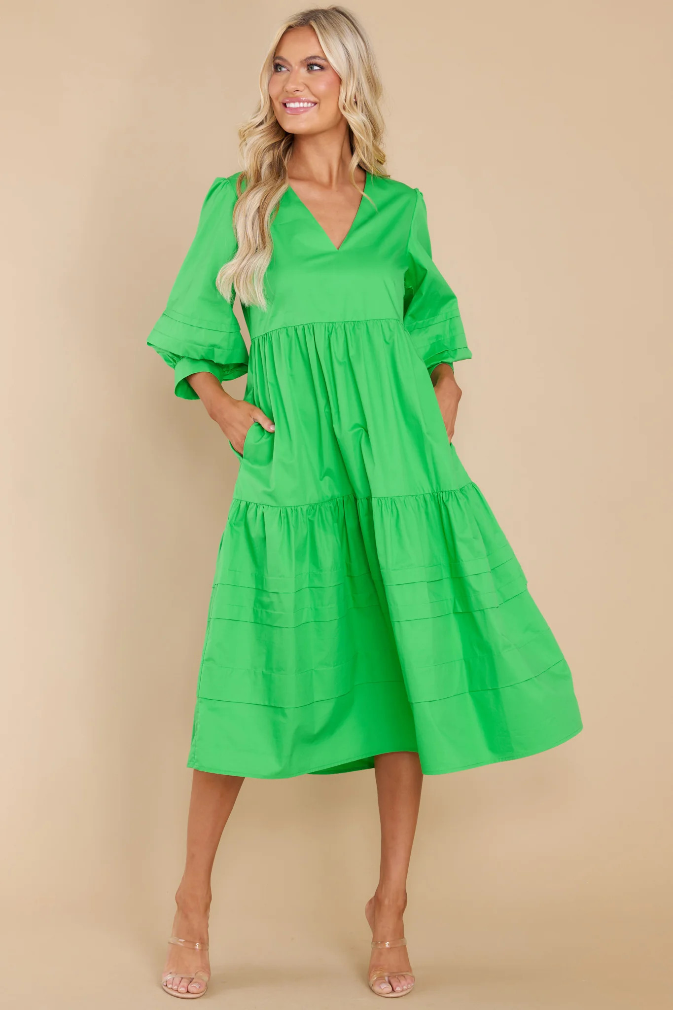 Wylie Astroturf Dress | Red Dress 