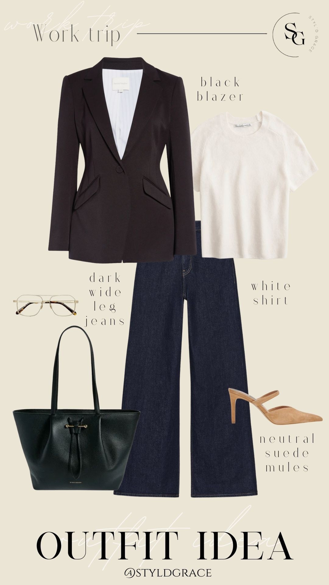 Work trip outfit idea. Work travel outfit idea. Business casual work outfit. 

#LTKFindsUnder100 #LTKWorkwear #LTKStyleTip