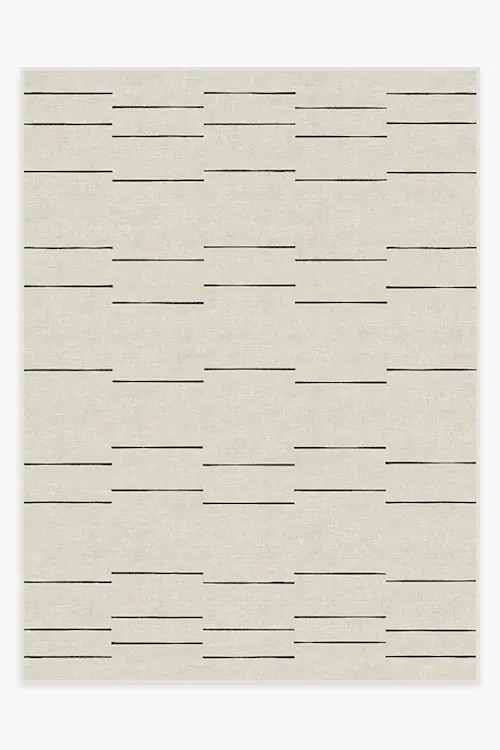 Laurel Black & Ivory Rug | Ruggable