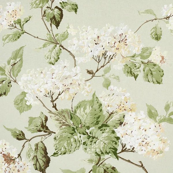 Summer Hydrangea Fabric | Wayfair North America