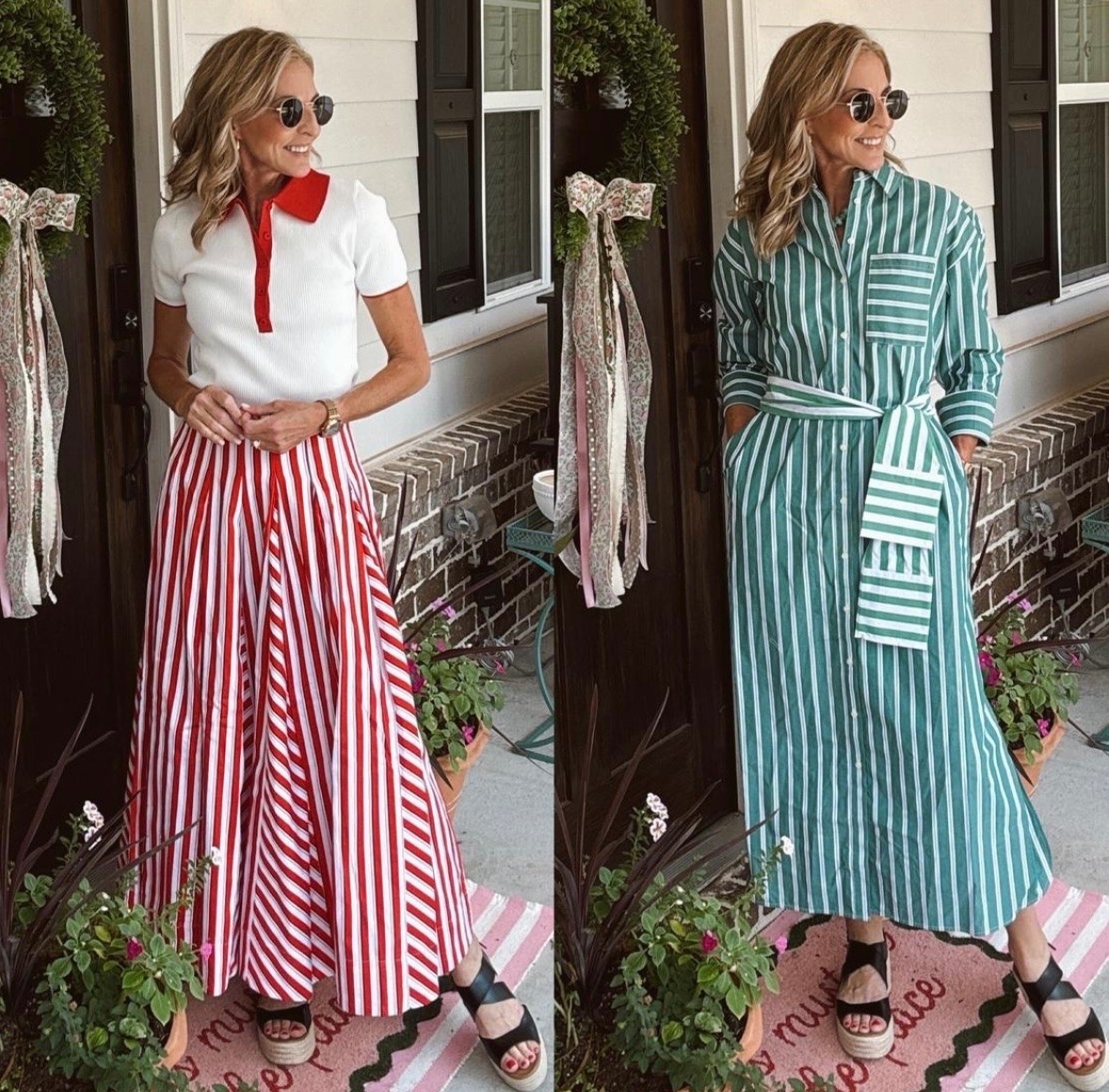 I am completely smitten with these new striped pieces from @Target. These look far more high end, and the prices are incredibly affordable. I can’t choose which look I like best and I know these will be the best additions to my classroom wardrobe. 
Affordable designer workwear, striped dress, striped dress

#LTKSeasonal #LTKOver40 #LTKWorkwear