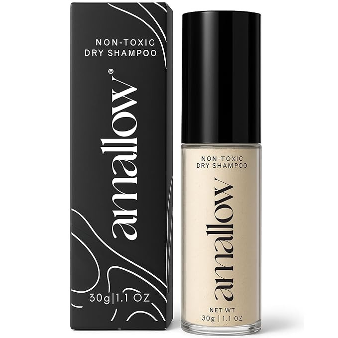 Amallow - Non Toxic Dry Shampoo Powder - With Organic Ingredients - Arrowroot, Bentonite Clay, Al... | Amazon (US)