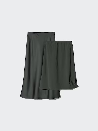 Satin Skirt | UNIQLO (UK)