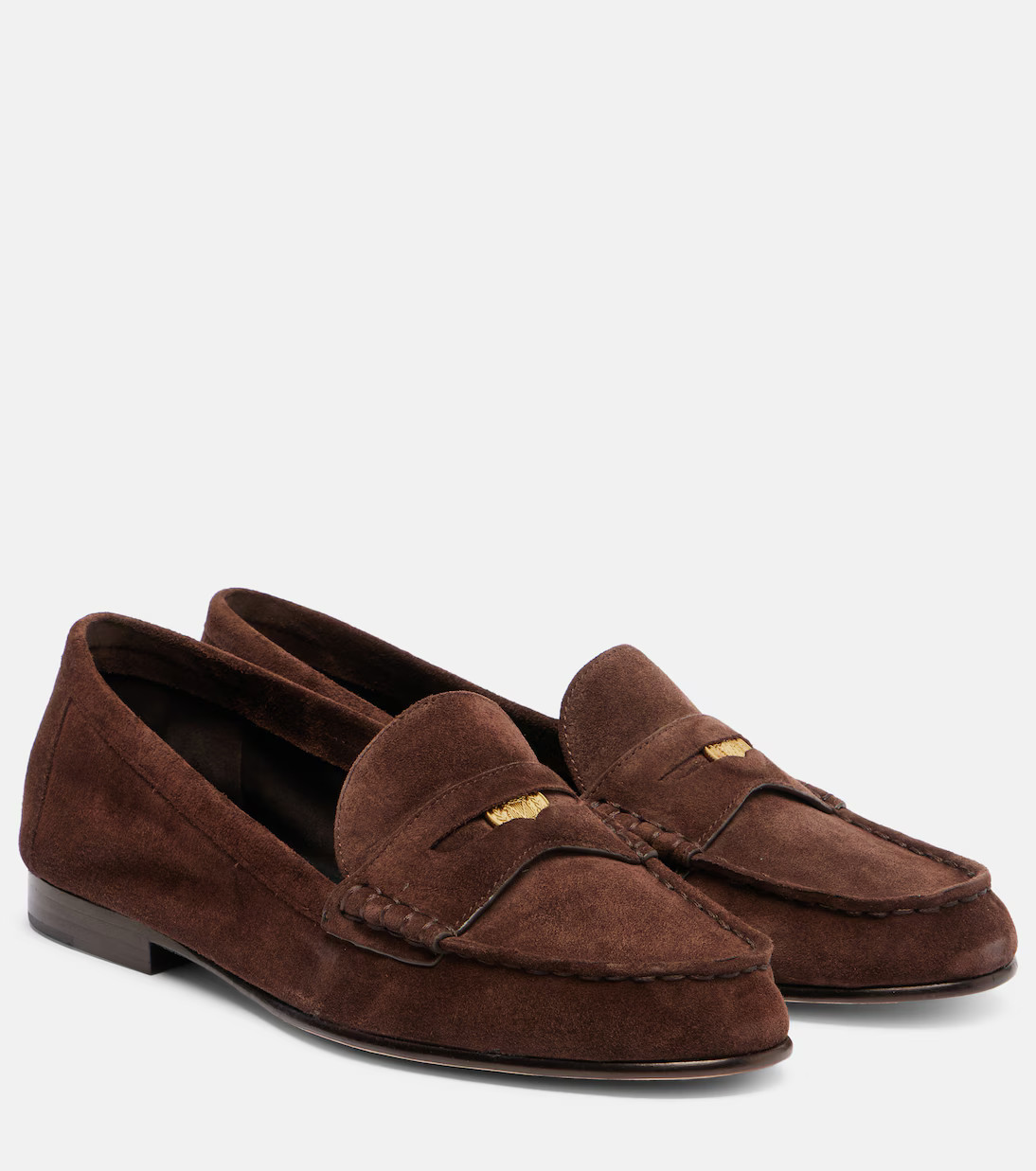 Suede penny loafers | Mytheresa (INTL)