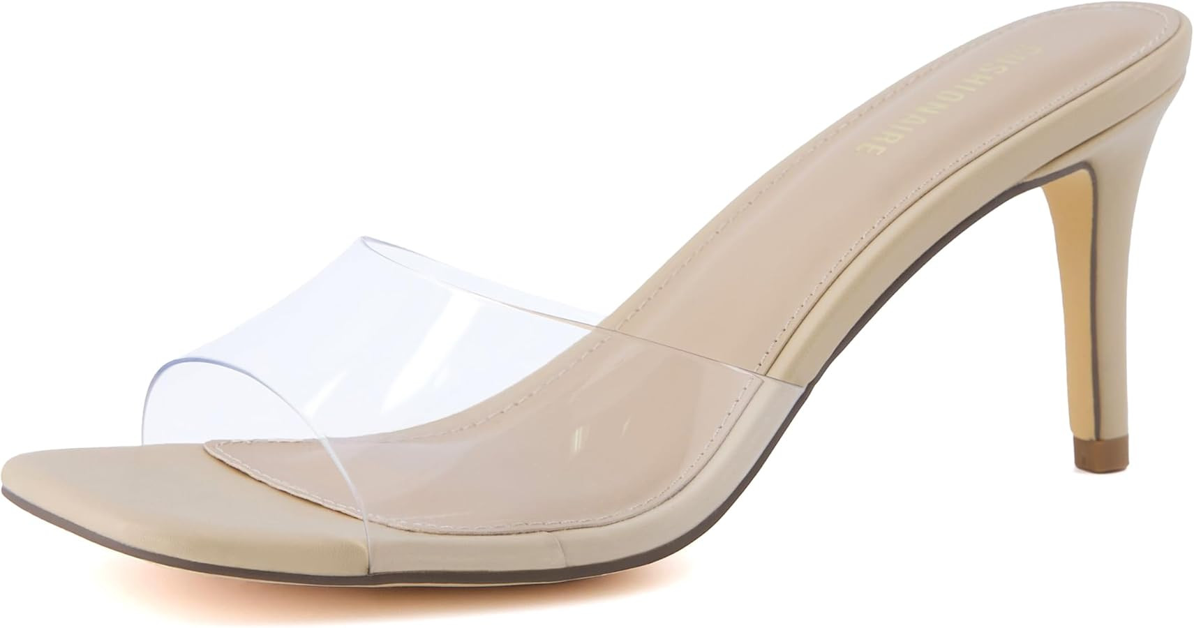 CUSHIONAIRE Women's Evie One Band Dress Sandal +Memory Foam And Wide Widths Available | Amazon (US)