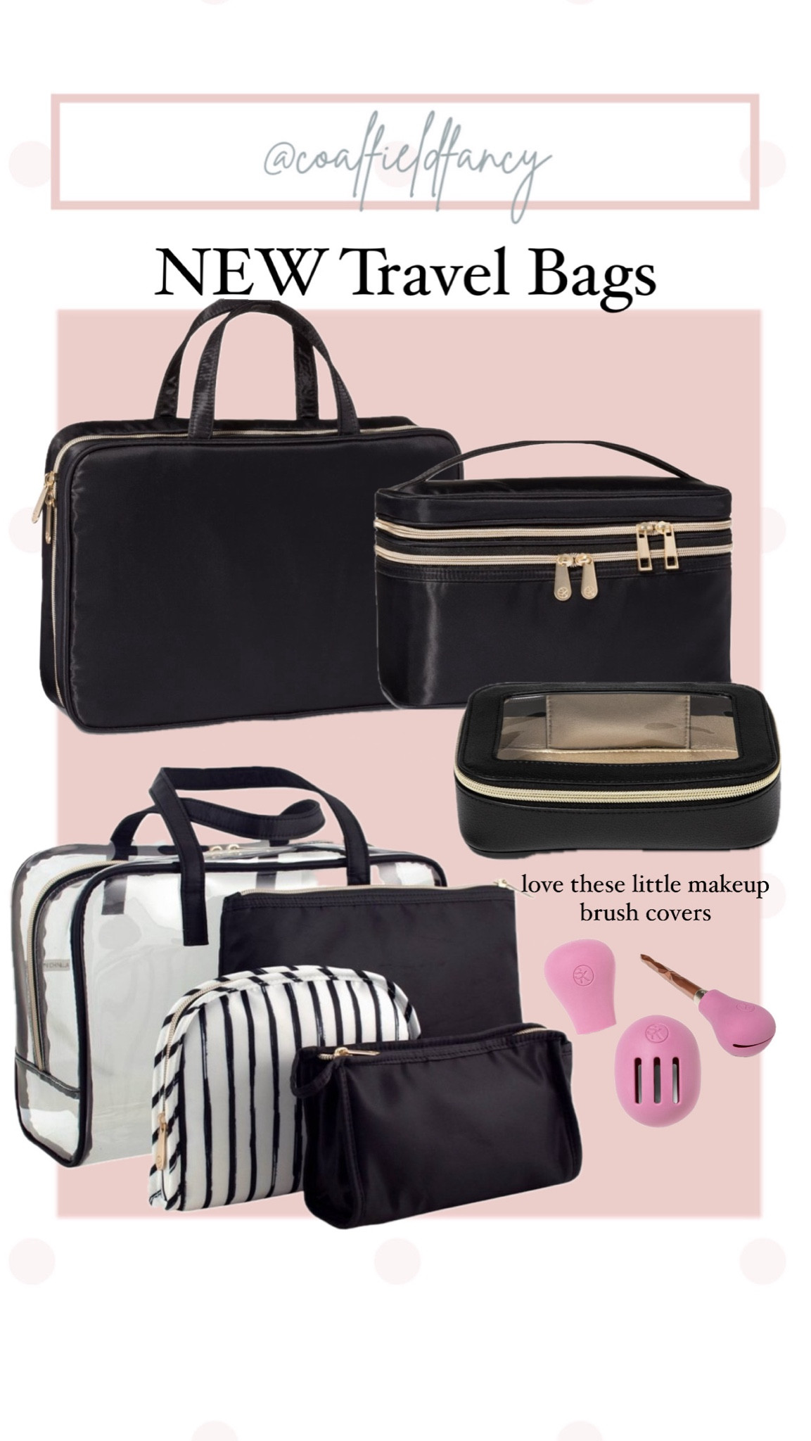 Travel Makeup bags
Travel Accessories 


#LTKfindsunder50 #LTKtravel #LTKGiftGuide