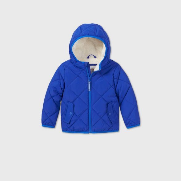 Toddler Quilted Puffer Jacket - Cat & Jack™ | Target