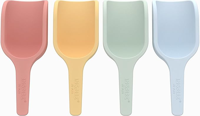 Inspire My Play - 4 x Mini Silicone Scoops - Perfect for Sensory PlayTray - Sensory Bin Accessori... | Amazon (US)