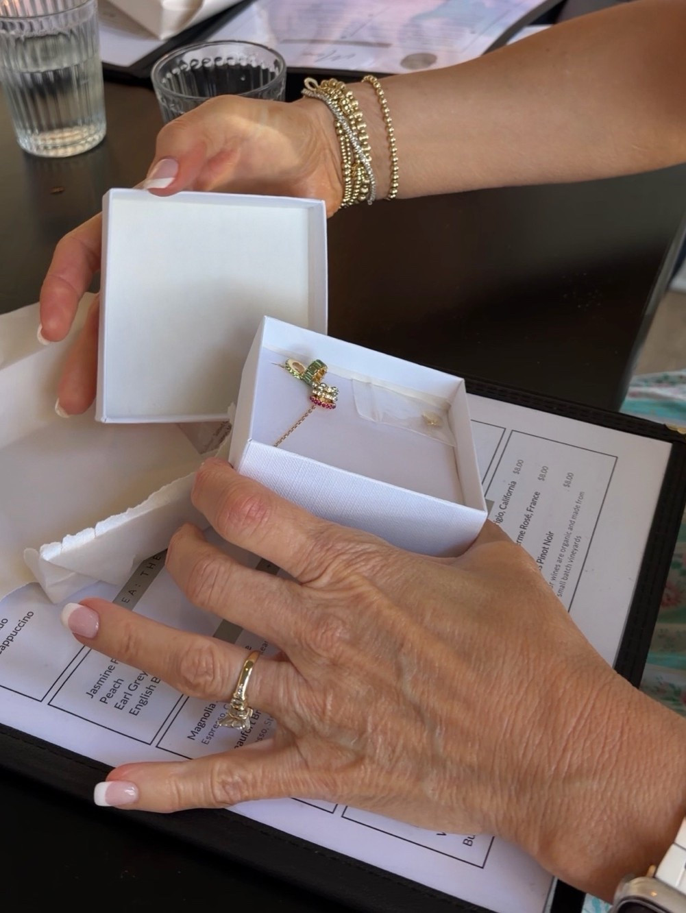 A perfect sentimental gift for mom! I included all birthday month birthstones and my parents wedding stone in a different style charm! A great gift

#LTKmomlife