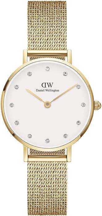 Daniel Wellington Petite Watch Rose Gold Double Plated Stainless Steel (316L) | Amazon (US)