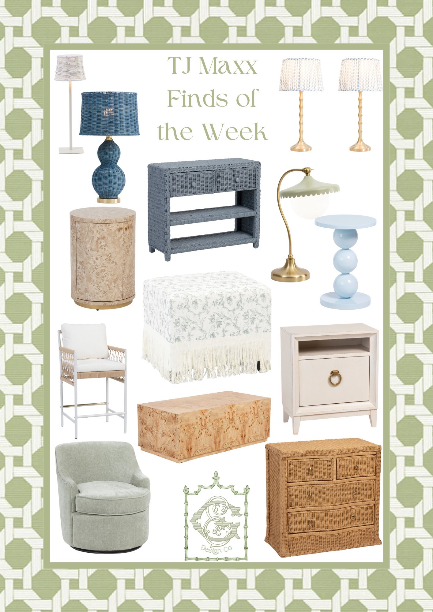 Tj Maxx with the deals this week!!! Run while they last!! 

Coastal
Grandmillenial
Design 

#LTKHome #LTKSaleAlert #LTKStyleTip