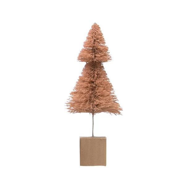 Bottle Brush Tree on Square Base | Wayfair North America