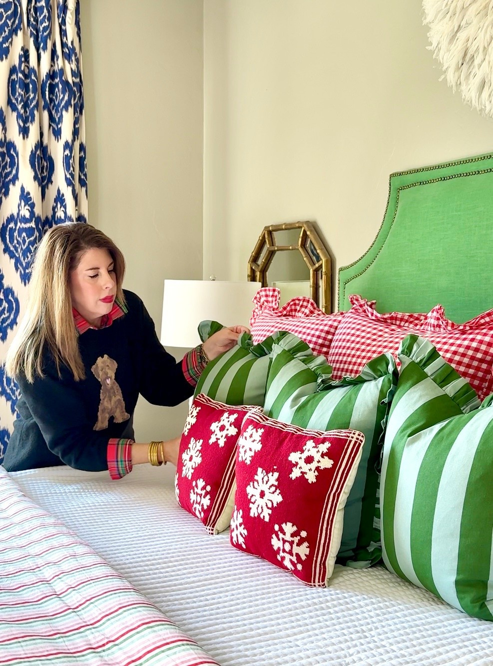 These gingham ruffle pillows come in several colors and sizes. Zip closure on the edge, I’m pleased with them! Exact striped pillows sold out but linking similar and others that would be cute. 

#LTKHoliday #LTKHome #LTKFindsUnder50