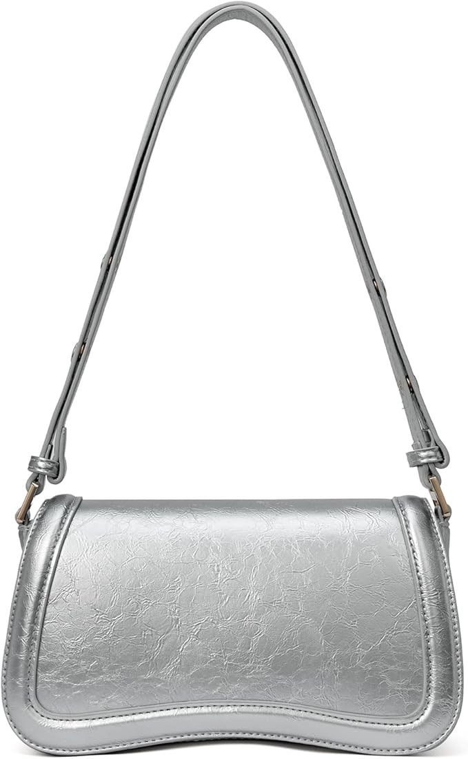 CLUCI Small Shoulder Bags,Crossbody Purses for Women Vegan Leather Handbag Clutch Hobo Purse | Amazon (US)