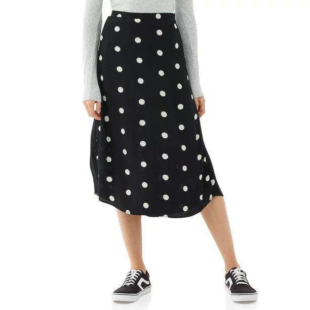 Free Assembly Women's Viscose Slip Skirt | Walmart (US)