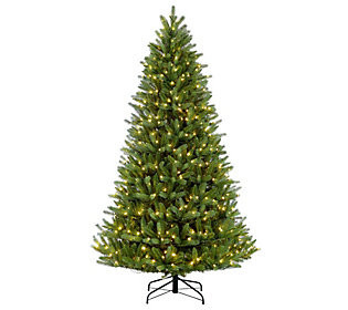Puleo 4.5' Pre-Lit Glacier Fir Artificial Chris tmas Tree | QVC